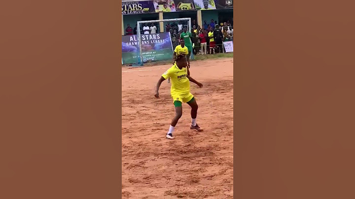 CHUKWUEZE playing football in his home town..