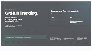 Celebrity GitHub Trending Daily | 2026-05-16 | Insight AI Wealth