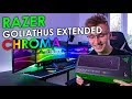 Unboxing Razer's Goliathus Extended Chroma Mouse Mat!