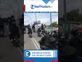 Gerombolan Geng Motor Ugal ugalan di Flyover Kota Bandung