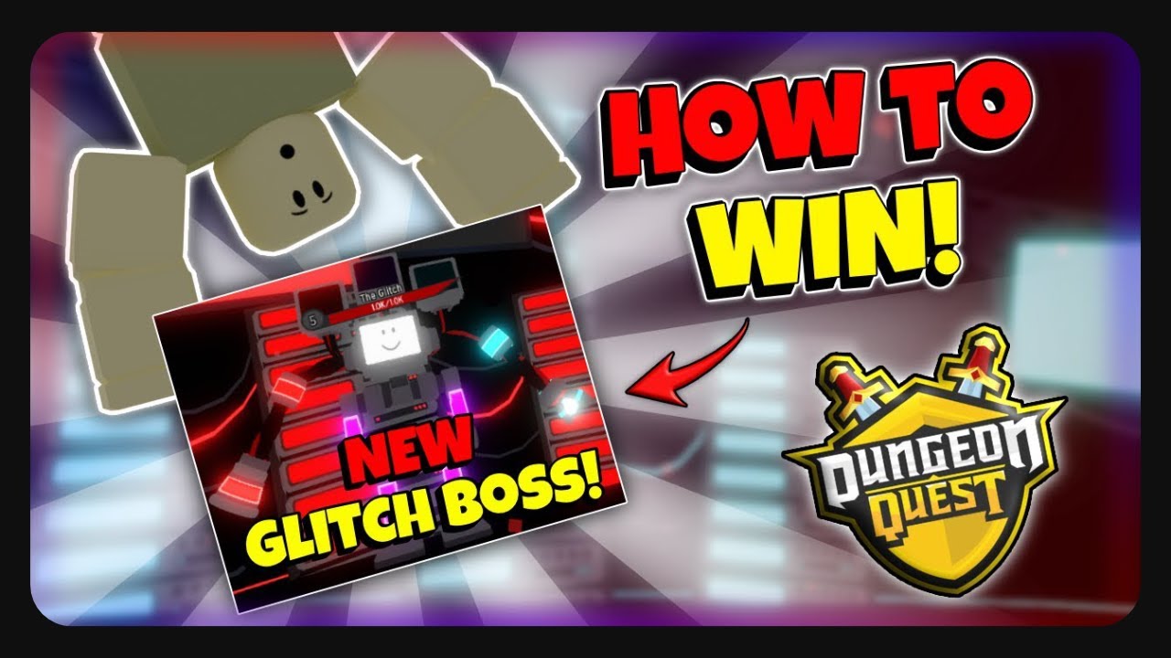 New Bossfight Dungeon Quest Ready Player Two Event Walkthrough How To Fight The Glitch Youtube - how glitch your health in dungeon quest roblox