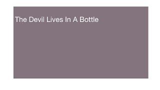Vídeo de Bobby Clay - Devil Lives In The Bottle