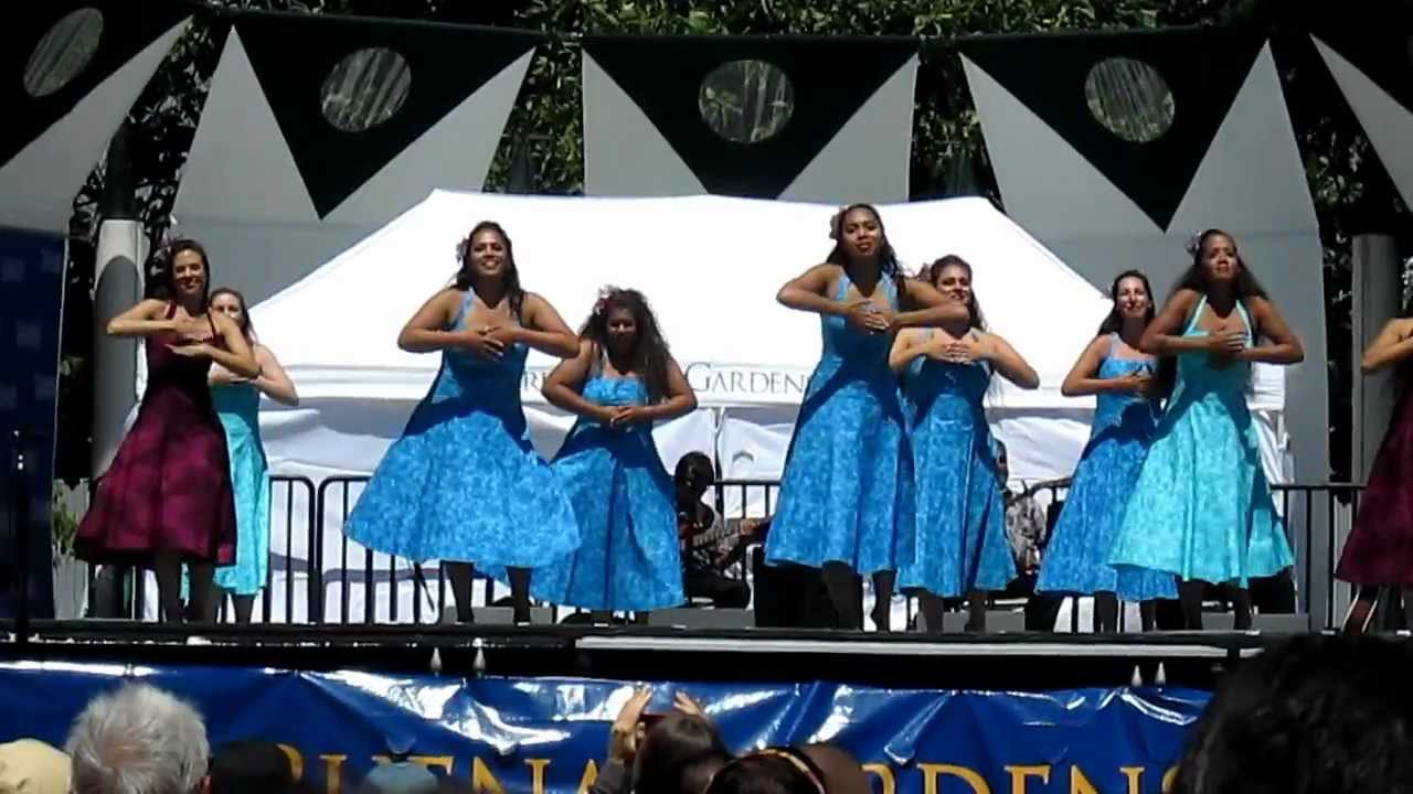 Na Lei Hulu i Ka Wekiu at Yerba Buena Gardens Festival 2012