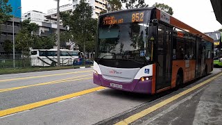 SBS8500Y(SWDEP) Service 117M, (NTUC Income Full Body Advertisement) SBS5165B(SEDEP 13) Service 852.