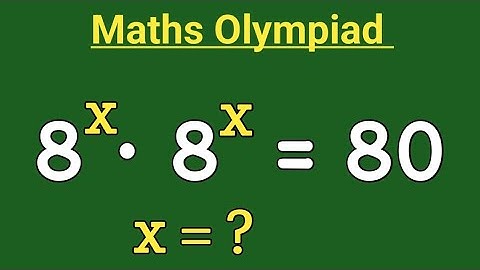 ll A nice exponential equation ll maths olympiad ll can you solve this problem? #exponentialequation
