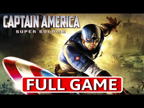 Nintendo Switch PS3 CAPTAIN AMERICA SUPER SOLDIER Captain America: Super Soldier - Replacement PS3 Cover and