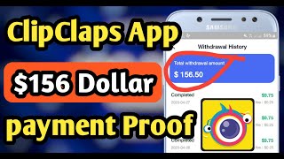 Clipclaps App Payment Proof 2020 | Best Online Earning App | Clip claps app withdrawal and payment