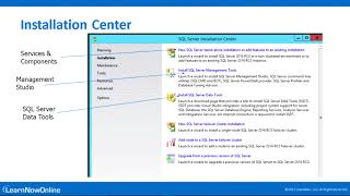 Exploring SQL Server 2016, Part 1  First Look   Player   LearnNowOnline 2
