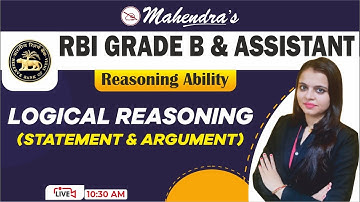 RBI Grade B | RBI Assistant | Bank Exams 2022 | Logical Reasoning | Reasoning Ability