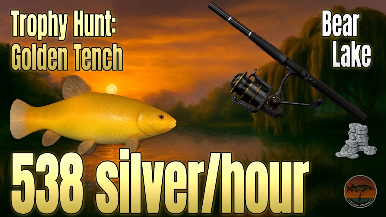Trophy Hunt 🏆 | Golden Tench & Carp Spot 🎣 | Bear Lake RF4
