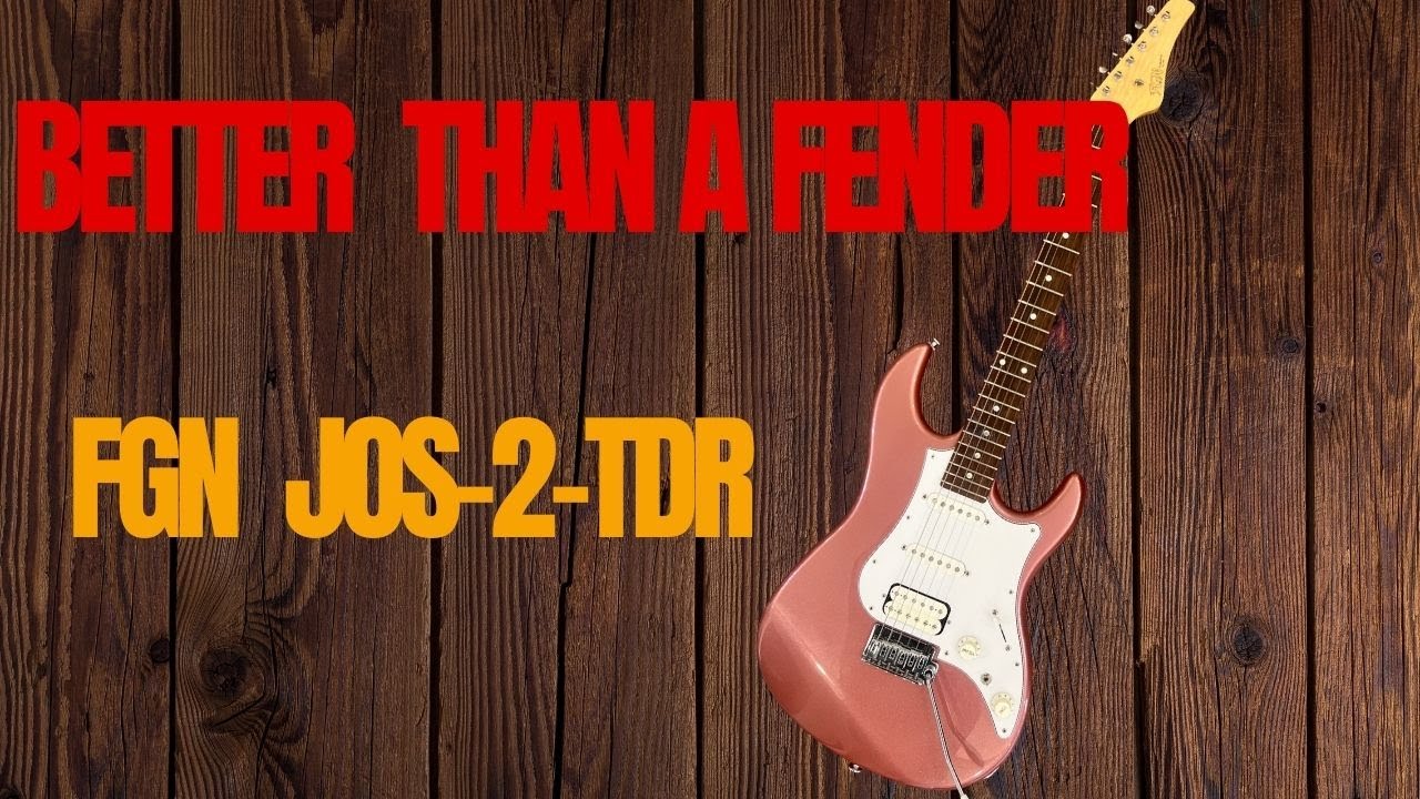 FGN JOS2 Review: The Best Strat You've Never Heard Of? - YouTube