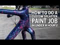 How to do a Custom Splatter Paint job in under 3 hours!