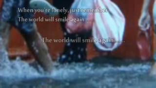 Miniatura del video "♥ "The World Will Smile Again" (w/Lyrics) ♫ Ray Conniff Singers"