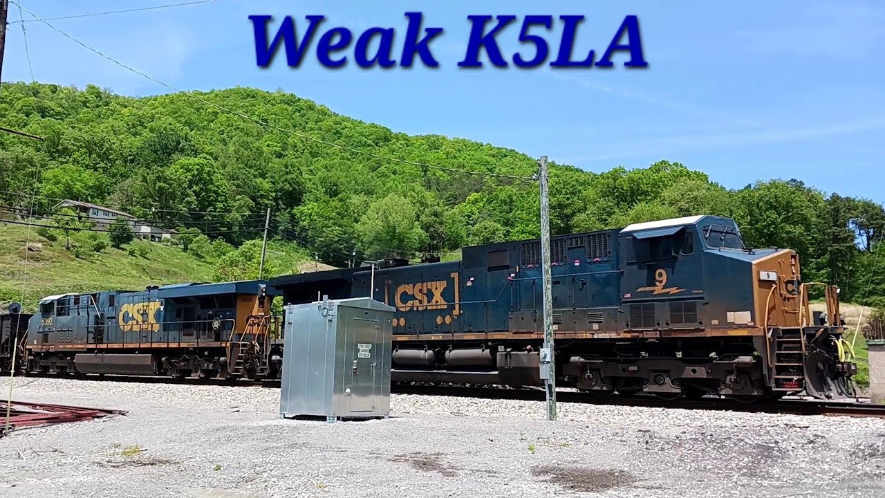 CSX 9 & 5392 in Pineville KY!! YouTube