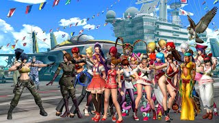 Leona vs All Female Characters Battle - KOF XIV screenshot 5
