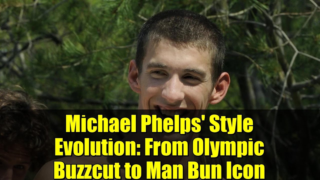 Эволюция стиля Майкла Фелпса: от олимпийской стрижки «ёжик» до иконы мужского пучка