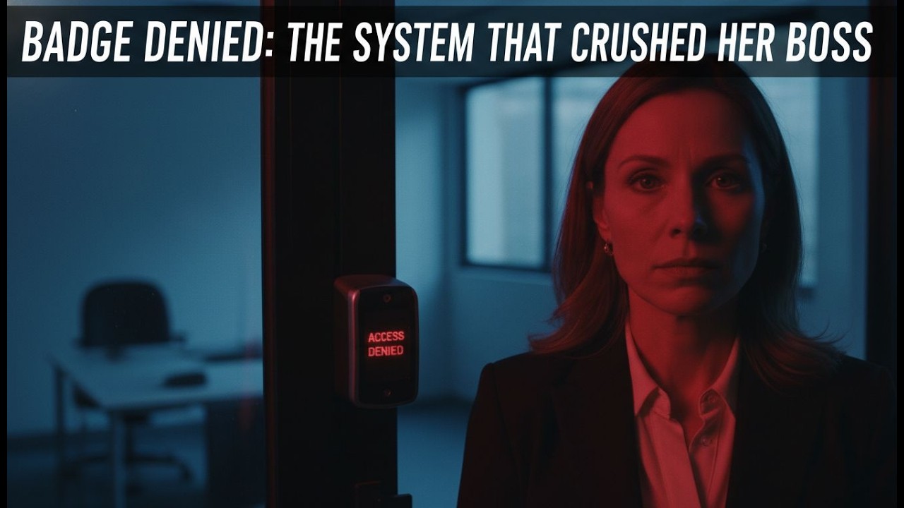 Badge Denied: The Fail-Safe System That Crushed Her Ruthless Boss