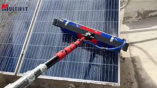 MULTIFIT MULR-D  Solar cleaning brush for cleaning cement dirt display