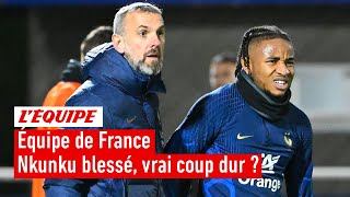 Coupe du monde 2022 - Nkunku blessé et remplacé par Kolo Muani, vrai coup dur pour les Bleus ?