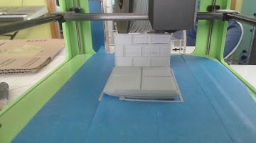 3D Printing D&D Floor Tile with Stone Wall