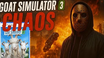 My first time playing Goat simulator 3 and it started with chaos (Full Gameplay) No commentary
