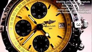 breitling longitude yellow