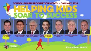 PSJA ISD School Board Recognition Month 2018