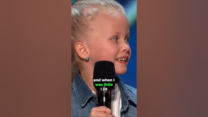 Cute little girl steals the show #americagottelent