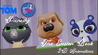 Talking Tom Parody - The Easier Book 3D Animation