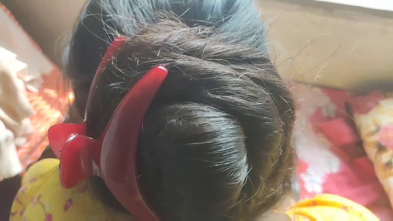 After henna brown big bun. Part-1.