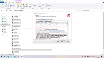 WAMPSERVER download and installation