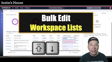 Bulk Edit Workspace Lists
