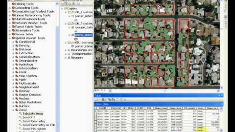 Lab 8-2 Tabulate Area