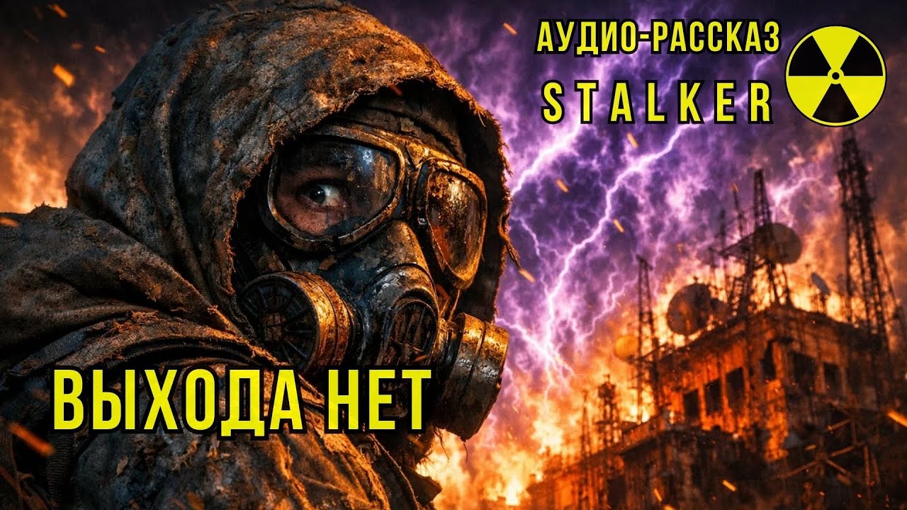 ПОСЛЕДНИЙ РЕЙС ☢️ Мы застряли в центре Супер-Выброса | ☢️ Аудио-рассказ STALKER