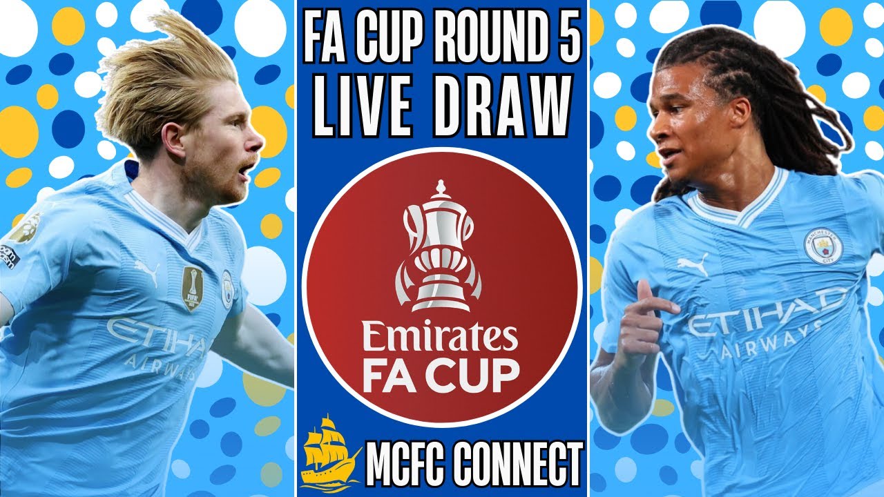 FA CUP ROUND 5 DRAW LIVE REACTION YouTube