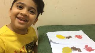 Melted crayon butterfly | Parenting Tip: 1 | Help your preschooler at home to develop motor skill.