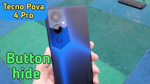 How To Hide Button, How To Hide Back Button In Tecno Pova 4 Pro, Navigation Button Setting In