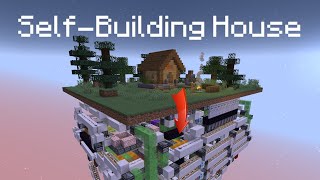 Self-Building House In Minecraft (8x8x8 Hipster Door)