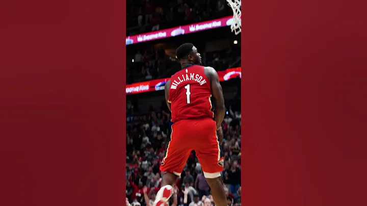 Zion Williamson 360° Windmill DUNK vs Suns 🔥 #pelicans #shorts - 天天要闻