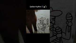 고양이의 스텝 #궁디팡팡 #dancingcat #flipaclip #capcut #salsa