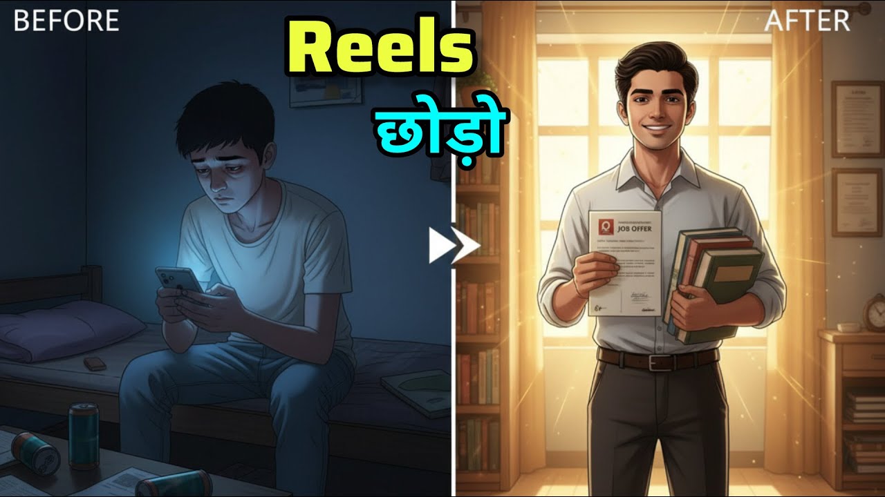 रील्स छोड़ो, अपनी जिंदगी बनाओ | ईशान की सच्ची प्रेरणादायक कहानी | student motivation hindi |