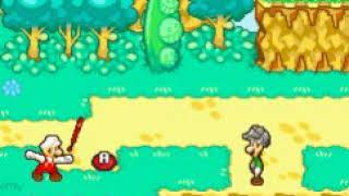 Mario and Luigi Bros Attack: Flaming Homerun