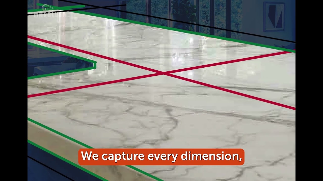 Precision Porcelain Waterfall Island | Visit Marblus Showroom