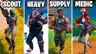 How to Hire a Scout, Heavy, Supply, and Medic Specialist Fortnite