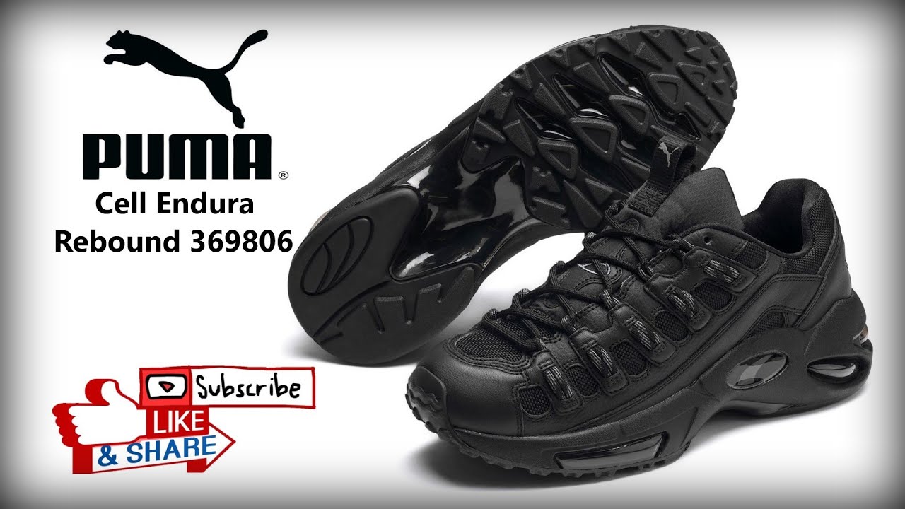 Puma Cell Endura Rebound Sneakers 2020 Model - 369806-02 - #JustUnboxing - #NoReview - YouTube