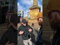 Lee Spencer at Newcastle Monument with Dammy vlogs #ne4 @dannyvlogstravels 