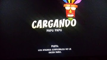 CRASH BANDICOOT PAPU PAPU