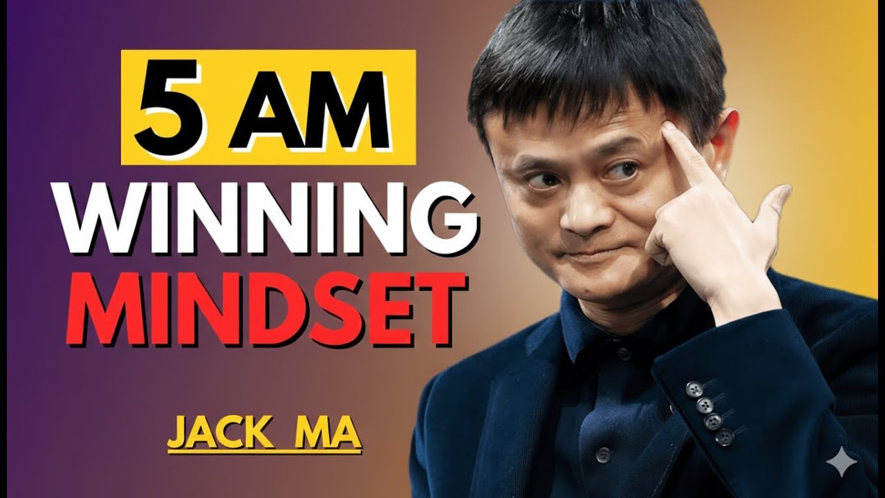 Rise at 5 AM Build a Winning Mindset and Change Your Future  Jack Ma Motivation