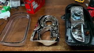 2005-2010 Chrysler 300C color match headlights