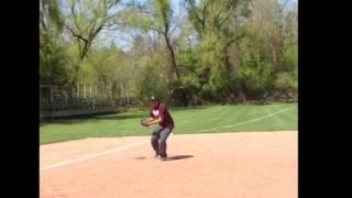 Footwork for fielding (Part 5a of 5) 3b practice